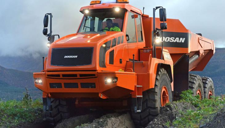 Doosan DA40 articulated dumptruck