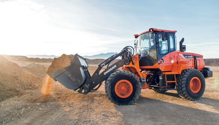 Doosan DL250 wheel loader Doosan wheel loader