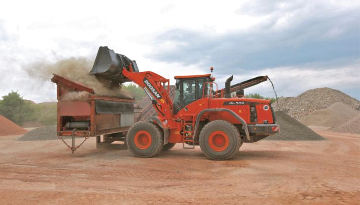 The new Doosan DL300-3 wheel loader Doosan DL300-3