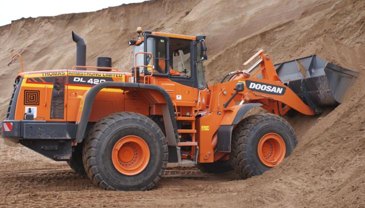 Doosan DL420 loader Doosan DL420 loader