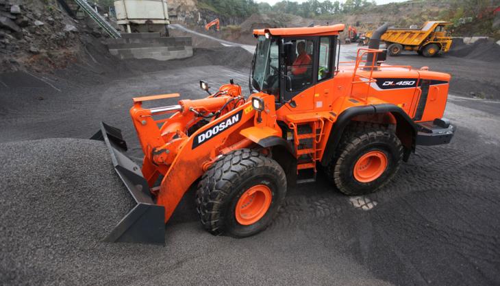 Doosan DL450-5 wheel loader Doosan DL450-5 wheel loader