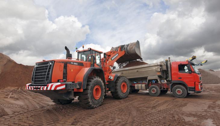 Doosan DL550-3 wheel loader