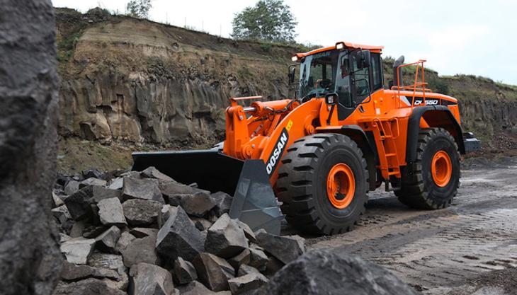 Doosan DL550-5 wheel loader