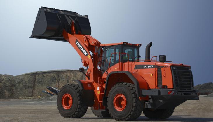 Doosan DL550 wheel loader Doosan DL550 wheel loader