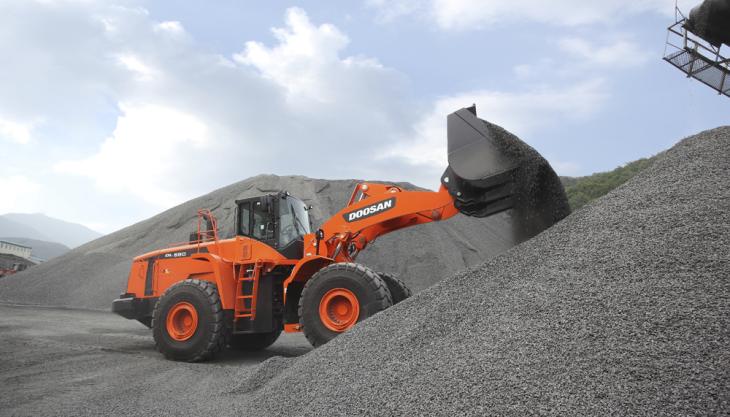 Doosan DL550 wheel loader