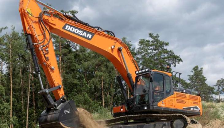 Doosan DX300LC-7 excavator