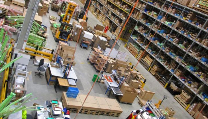Doosan's European parts centre Doosan parts centre