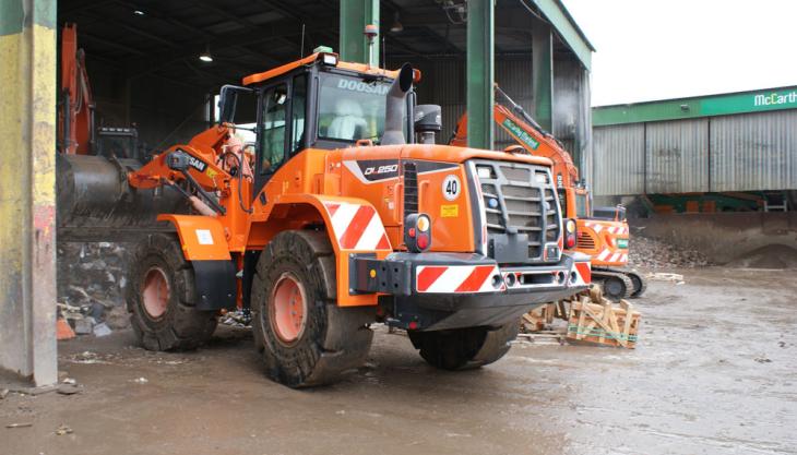 Doosan DL250-5 wheel loader Doosan DL250-5 wheel loader