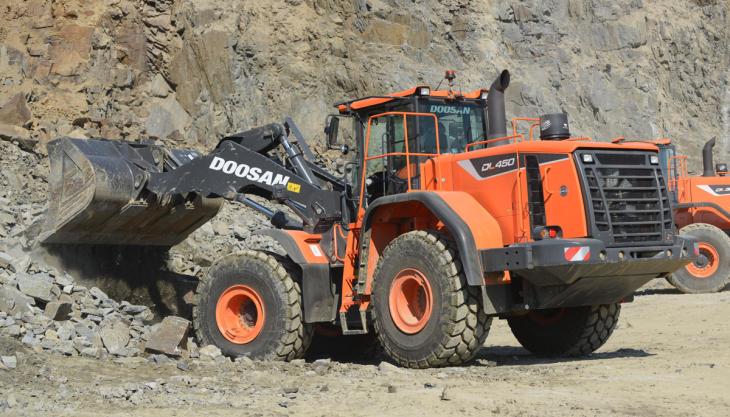 Doosan wheel loader