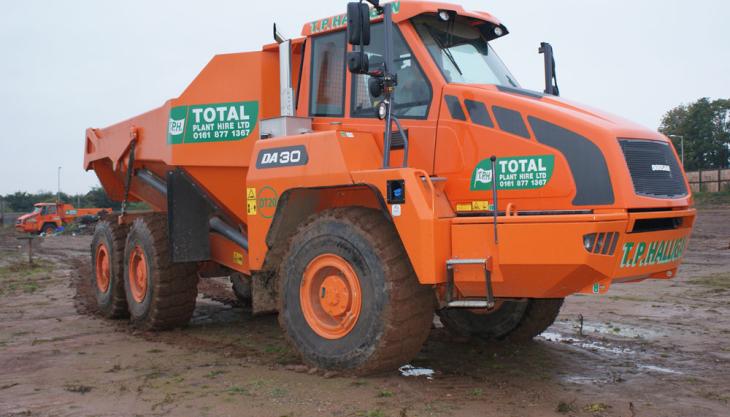 Doosan DA30 articulated dumptruck