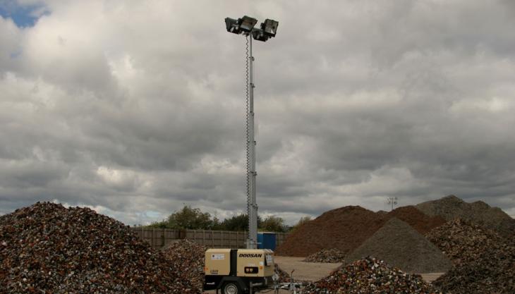 Doosan V9 LightSource light tower