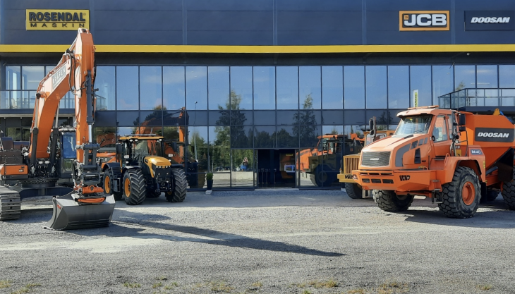 Rosendal Maskin have opened a brand-new service centre in Askim Rosendal Maskin
