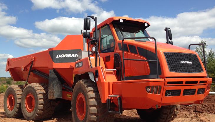Doosan DA30-5 articulated dumptruck Doosan DA30-5 dumptruck