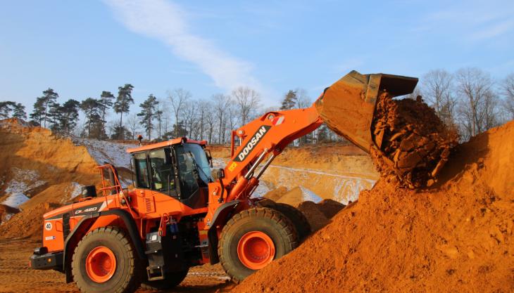 Doosan DL420-5 wheel loader Doosan DL420-5 wheel loader