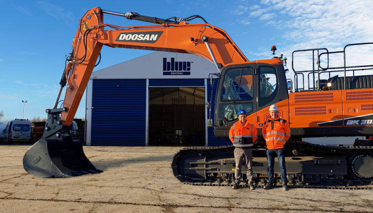 Blue Machinery (Central) Ltd have today been announced as Doosan dealer for the North West and North Wales Doosan and Blue Machinery