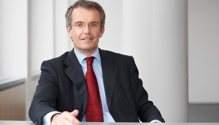 Dr Bernd Scheifele, chairman of the managing board of HeidelbergCement Dr B. Scheifele