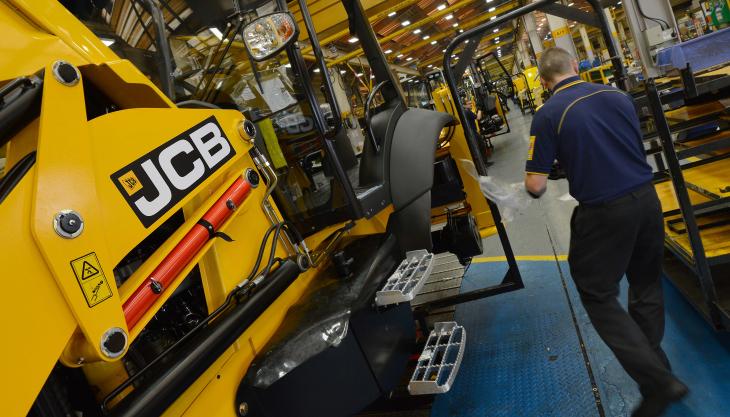 JCB are halting all UK production JCB