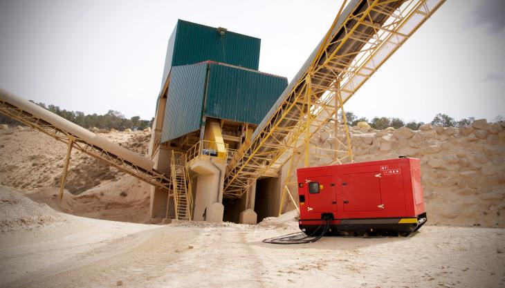 Flogas have teamed up with DTGen in a synergistic partnership DTGen quarry site