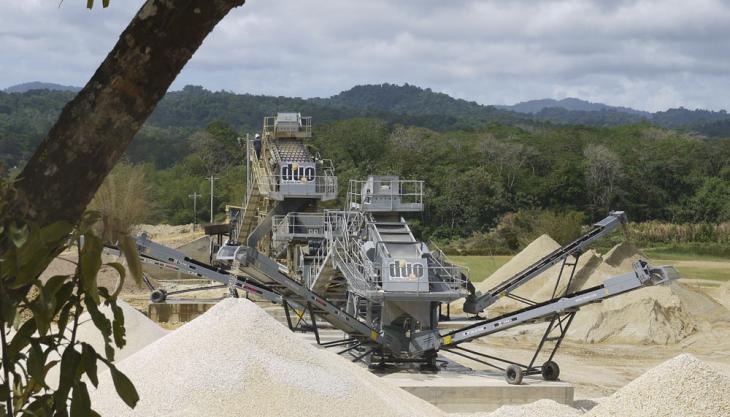 Bespoke sand and gravel washing plant