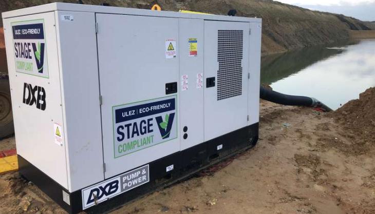 New Stage 5 quarry dewatering pump from DXB Pump & Power Quarry dewatering pump