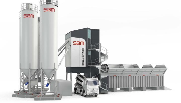 Utranazz have launched the Dynamix 2500 concrete batching plant from SBM Dynamix 2500 concrete batching plant