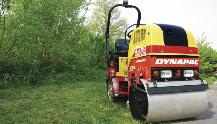 Dynapac's conceptual CC900E roller Dynapac CC900E roller