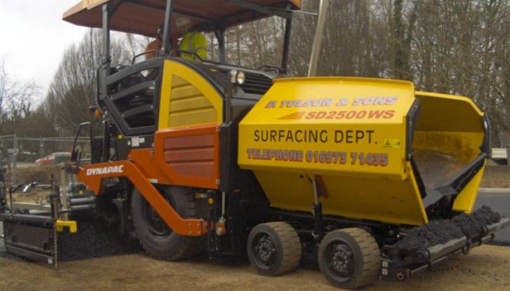 Dynapac SD2500WS asphalt paver