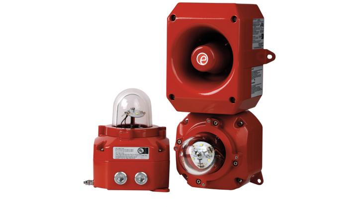 Hazardous location D2xB1LD3 LED beacon (left) and D2xC2LD3 combination signal (right) Hazardous location beacon and combination signal