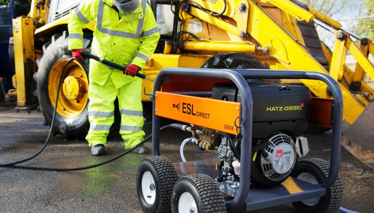 New industrial pressure washer from EcoBlast Supplies Industrial pressure washer