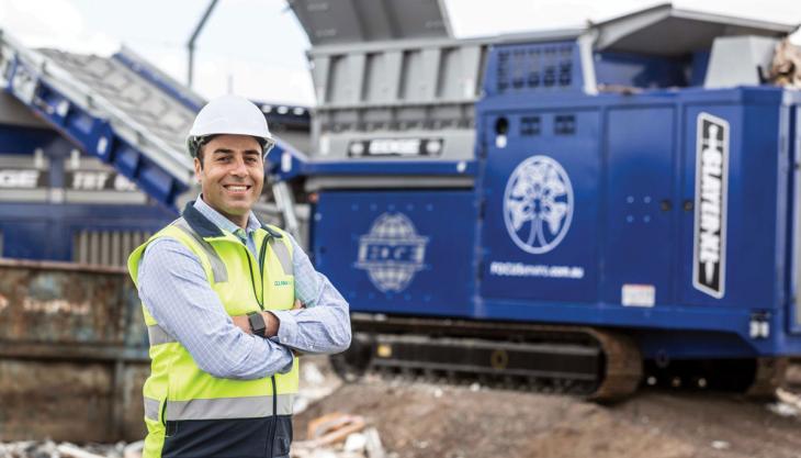 EDGE Innovate mobile recycling plant EDGE Innovate mobile recycling plant