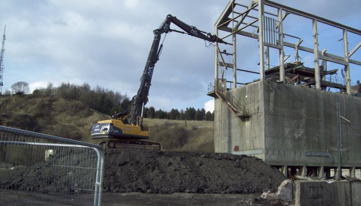 AR Demolition at Edwin Richards Quarry