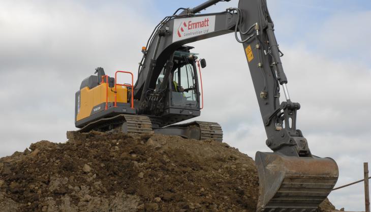 Volvo EC160E excavator