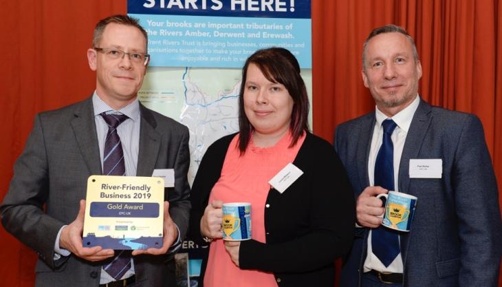 L–R: Chris Barlow, Laurie Warwick and Paul Butler, EPC-UK. Photo: Dean Atkins EPC-UK