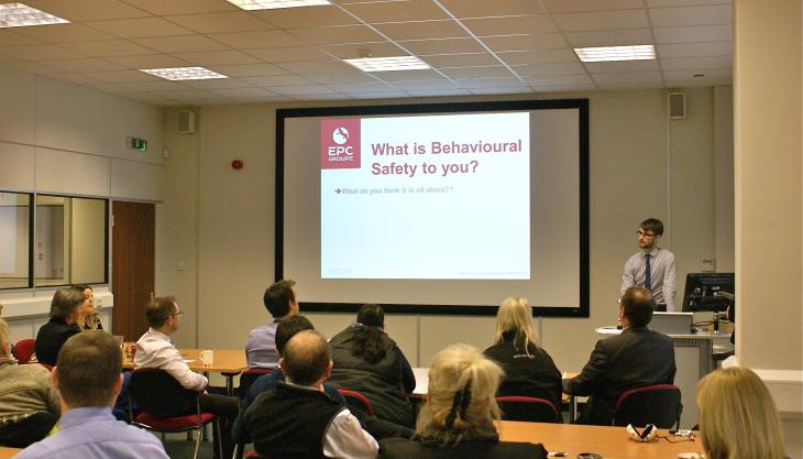 EPC-UK put safety first by kicking off 2018 with series of employee safety briefings EPC-UK safety briefing