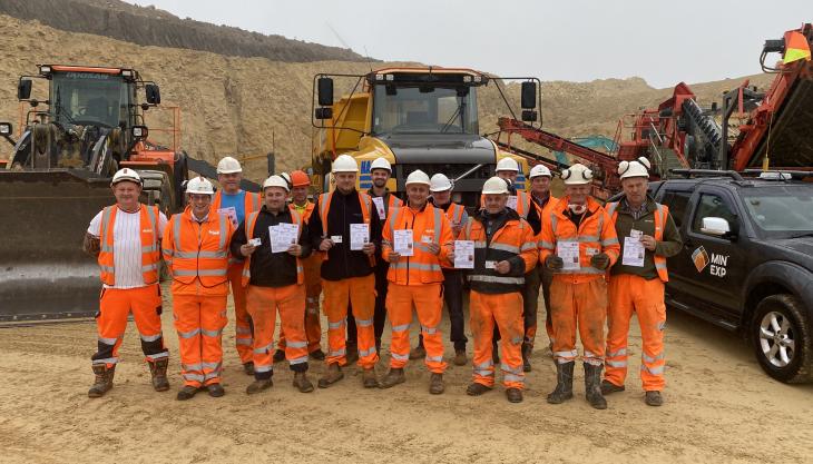 MinTrain have delivered a full Occupational Competence Assessment programme for the whole Eppleton Quarry team Eppleton Quarry operatives
