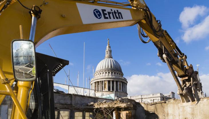 Erith win prestigious construction sector award Erith win prestigious construction sector award