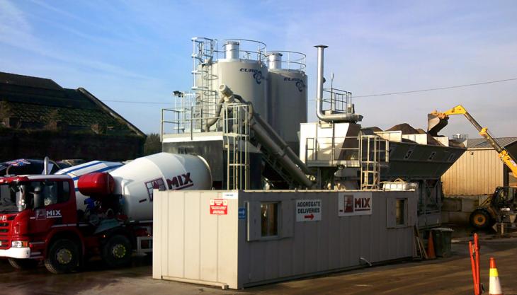 Euroblend Fast-Dry 70 batching plant