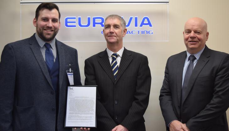Eurovia UK ISO 45001 presentation Eurovia UK ISO 45001