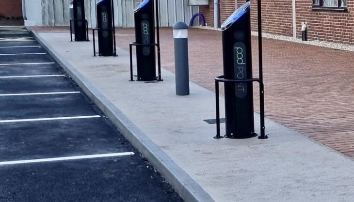 Wienerberger are installing charging points at all UK factories and offices EV charging points