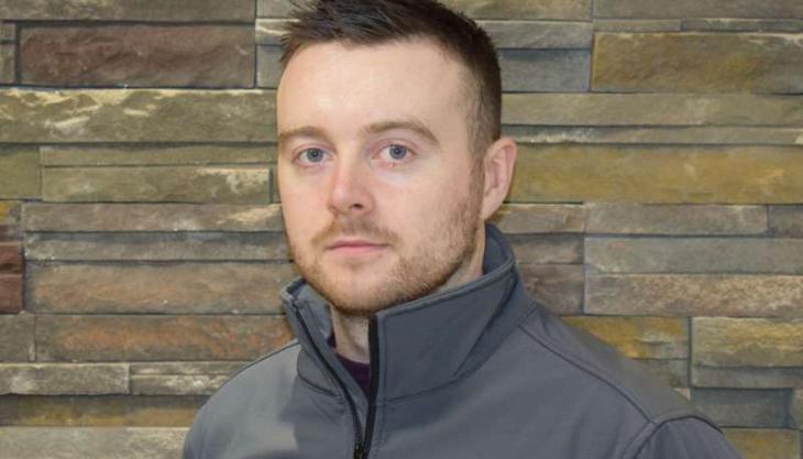 Conor Grogan, EvoQuip's new territory sales manager for Western Europe Conor Grogan