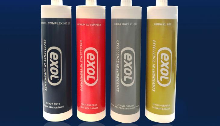 Exol 500g grease cartridges Exol grease cartridges
