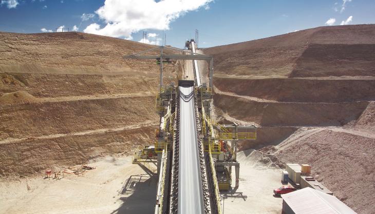 ABB Ability Condition Monitoring for belts collects and tracks data from conveyor belts to provide real-time information about the health of the equipment, allowing planned and timely maintenance ABB conveyor belt
