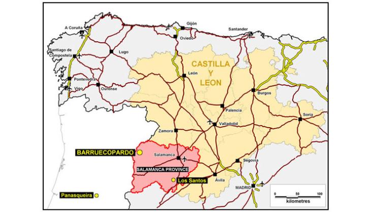 Barruecopardo Tungsten Project