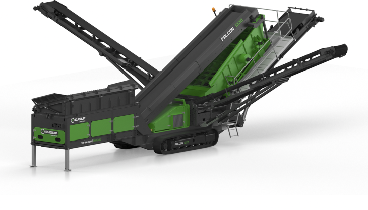 EvoQuip's Falcon 1220 aggregate screen