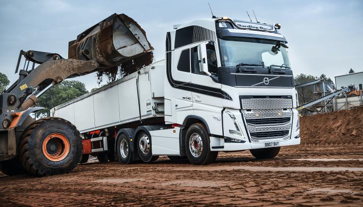 This new Volvo FH 540 with I-Shift Dual Clutch transmission has been added to the Bayliss Bros fleet Volvo FH540