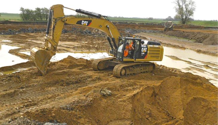 Cat 336E LME excavator