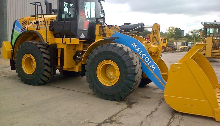 Caterpillar wheel loader