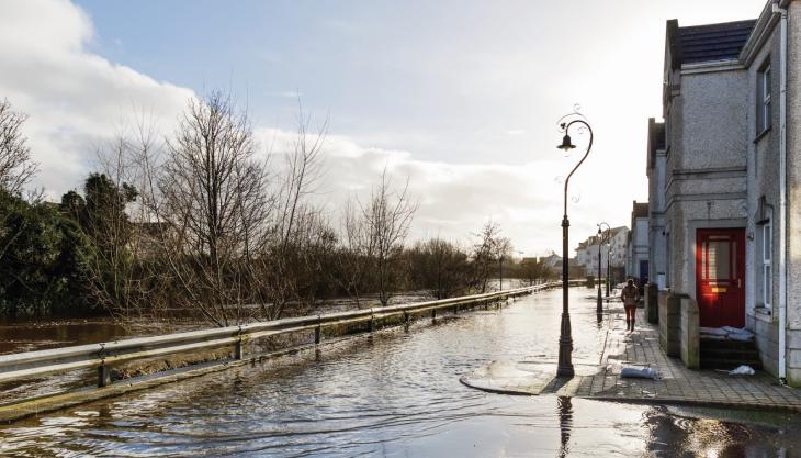 Flooded street Flooding