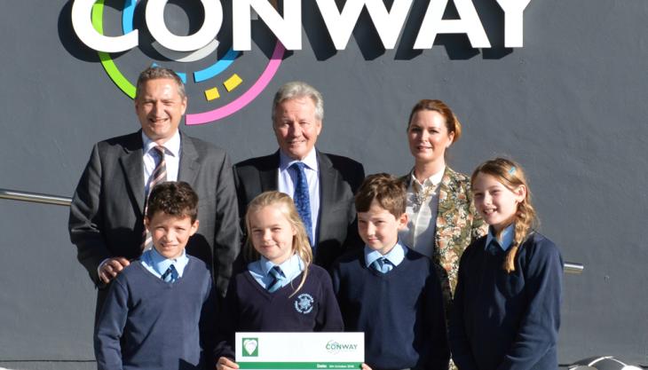 FM Conway deliver school funding boost FM Conway donation