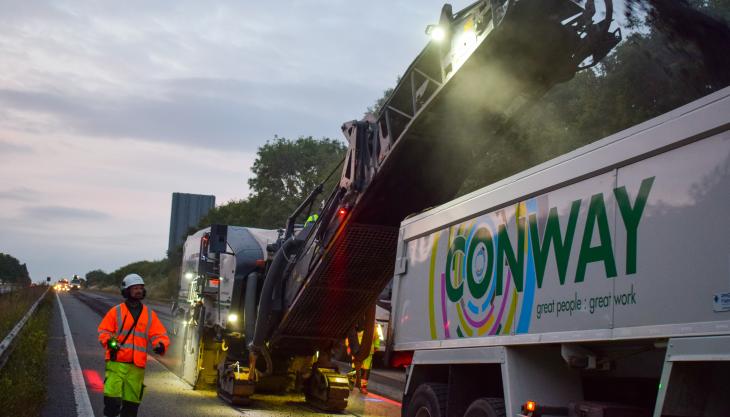 FM Conway have been awarded a £6 million contract to maintain carriageways and footways in West Sussex FM Conway